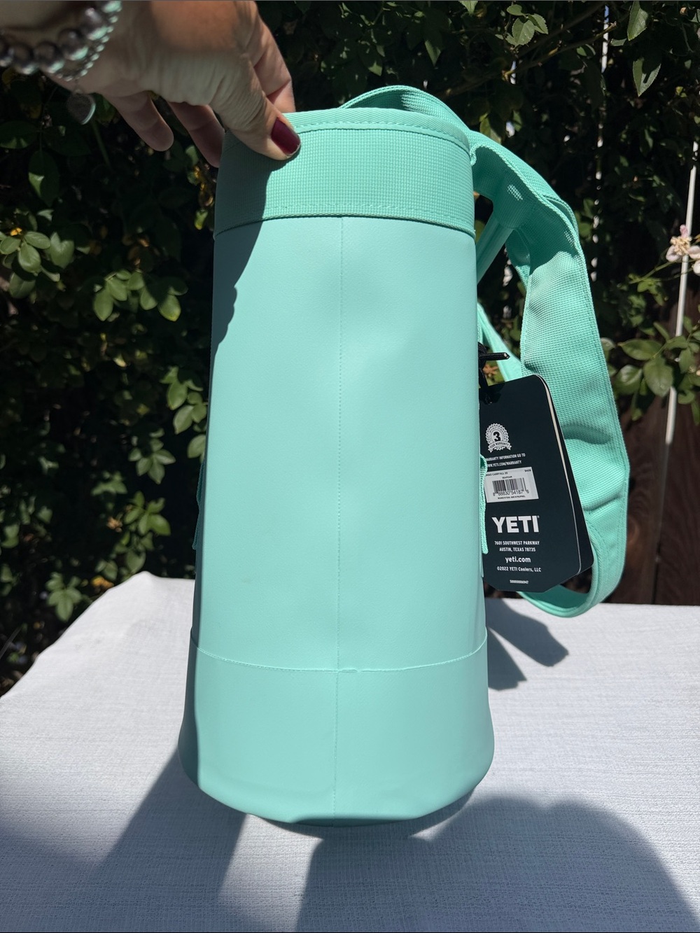 YETI Camino 20 Carryall Tote Bag Limited Edition, Seafoam, New With Tags - Picture 5 of 14